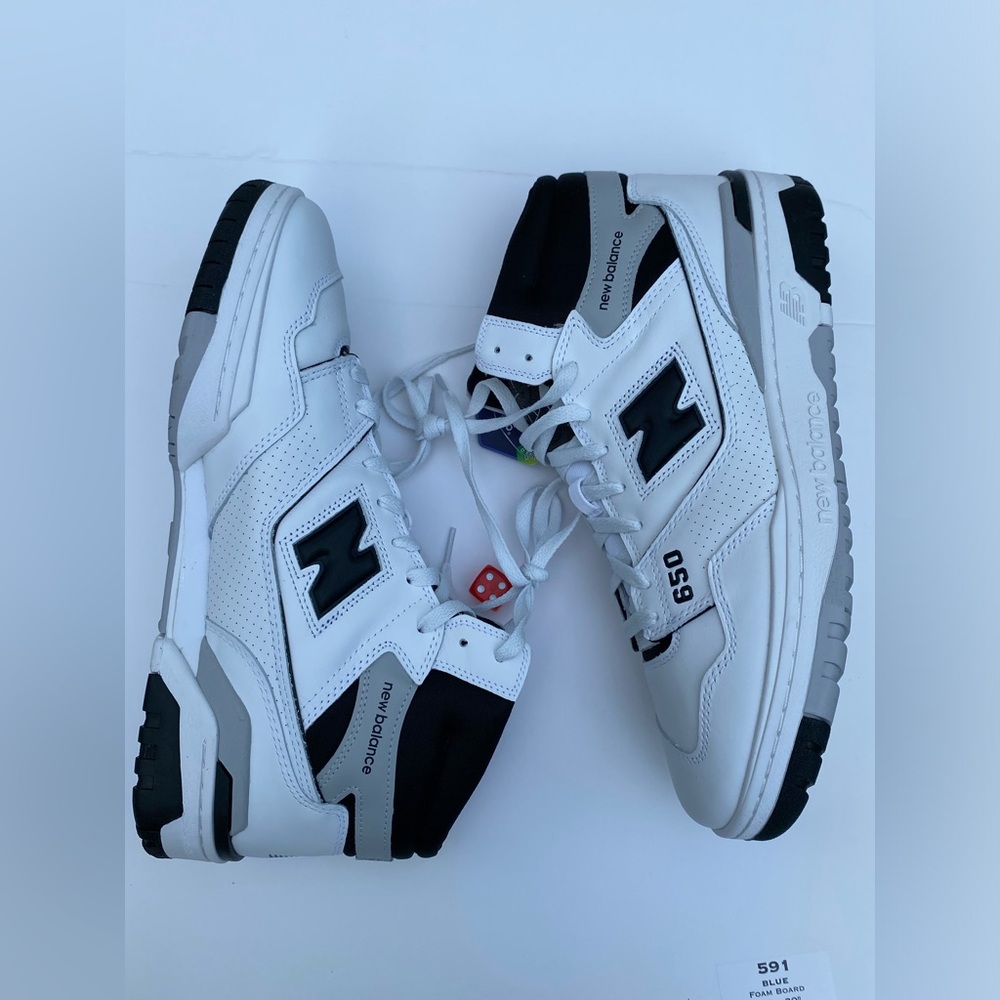 New Balance 650 High white & Black Men’s sz 13 New No Box!